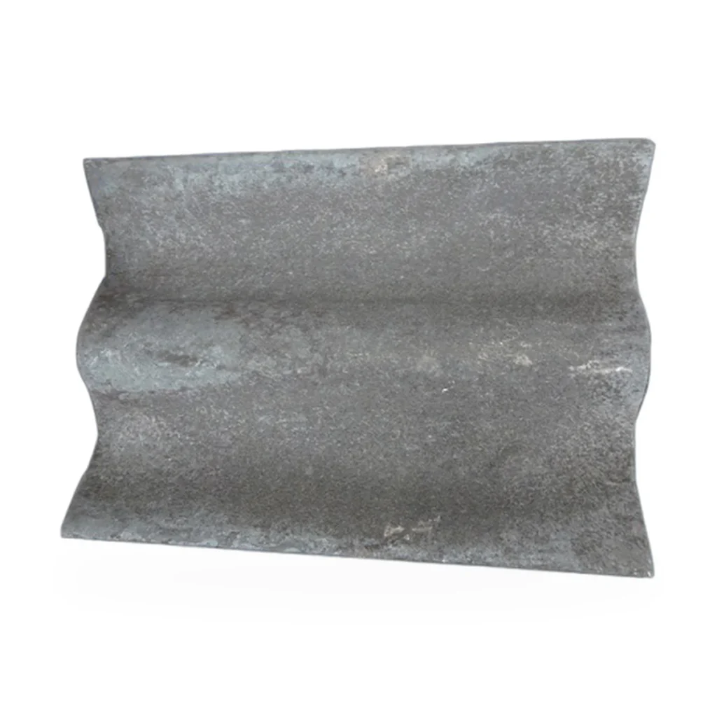 Rod mill liner plate with wave profile